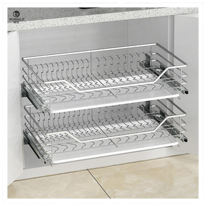 Organizador <span class=keywords><strong>de</strong></span> cajones <span class=keywords><strong>de</strong></span> armario <span class=keywords><strong>de</strong></span> <span class=keywords><strong>cocina</strong></span> <span class=keywords><strong>de</strong></span> alta calidad, <span class=keywords><strong>cesta</strong></span> <span class=keywords><strong>de</strong></span> <span class=keywords><strong>cocina</strong></span> deslizante extraíble <span class=keywords><strong>de</strong></span> acero inoxidable - Product Image 1