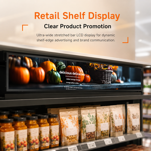 Écran LCD ultra-large de 32 pouces pour affichage numérique, idéal pour la publicité sur les étagères de vente au détail et l'utilisation commerciale - Product Image 2