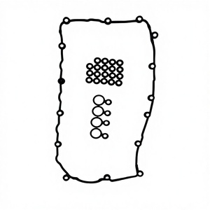 ジープレネゲードSUV (BU B1 BV) 2.4 ED8 ED6 5047440AC VS50906Rシリンダーヘッドガスケットセットバルブカバー用 - Product Image 1