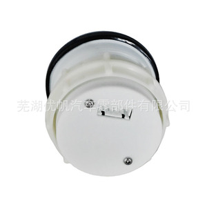 Medidor de combustible de 52 mm, 0-90 ohmios, para coche, camión, barco, motocicleta, 12 V, carcasa de plástico negra, pieza de repuesto - Product Image 2