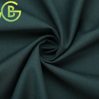 Tissu de costume uni tissé en viscose et polyester, 65 % polyester, 35 % viscose, pour ensembles de costumes sur mesure et pantalons de bureau