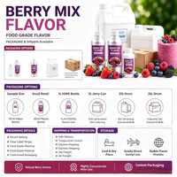 Arôme liquide de mélange de baies de qualité alimentaire, saveur de baies mélangées pour la transformation des aliments et des boissons