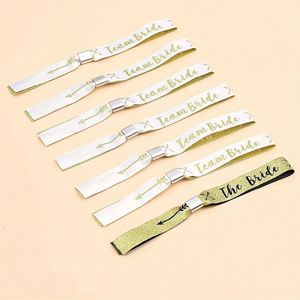 Business Popular for Party Event Cloth <b>Bracelet</b> Fabric Polyester Wristbands With Logo Custom <b>Snap</b> Closure Lock - Product Image 5