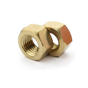 Dadi Esagonali in Ottone M6 M8 M12 M14 M16 M18 M20 DIN934, Dadi in Rame M10 - Product Image 4