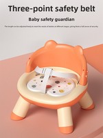 Chaise d'alimentation multifonctionnelle pour bébé avec son, structure stable, siège de repas confortable et surdimensionné pour tout-petit, vente en gros d'usine
