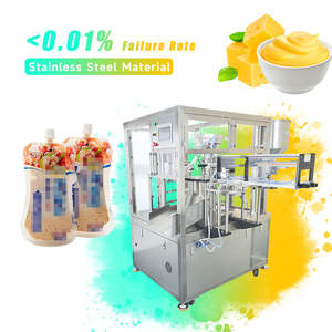 Máquina Envasadora Rotativa de Líquidos con Boquilla Automática para Bolsas, Equipo de Llenado y Empaquetado de Sobres de Miel y Arcilla, Fabricante - Product Image 1