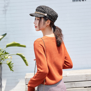 Bérets et casquettes Y2K pour femmes et jeunes filles – Style Baker Boy à visière - Product Image 5