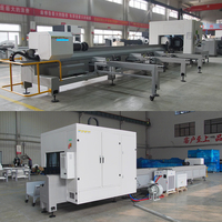 Machine de découpe laser à fibre JQLASER 240mm 280mm avec mandrin et découpe biseautée 3D pour tuyaux métalliques