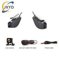 Caméra de tableau de bord de voiture 4G AI avec miroir, suivi GPS sans fil, enregistrement audio et vidéo en direct, double caméra DVR JX19 pour voitures de location