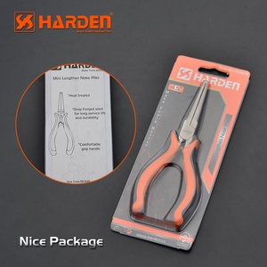 HARDEN Multi-function Hand Tool Professional Fine Carbon Steel 4.5'' Lengthen Mini <strong>Needle</strong> <strong>Nose</strong> <strong>Plier</strong> - Product Image 5