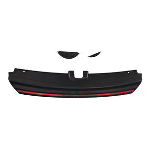 Grille de pare-chocs avant Volkswagen Golf 7 Mk7 en plastique ABS sans emblème 2014 2017 Pièce de rechange - Product Image 4