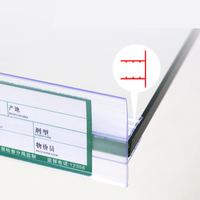 Porte-étiquettes magnétique en PVC pour casiers et étagères, bande magnétique porte-nom, vente chaude