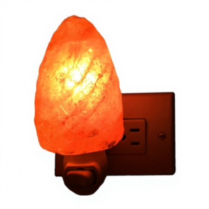 Hand Carved Natural Himalayan Salt Night Light <b>Mini</b> Lamp Love Feng Shui High Quality Customizable for Bedroom Ambient Light - Product Image 1