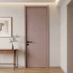 Portes intérieures en bois composite de style chinois de haute qualité à bas <span class=keywords><strong>prix</strong></span>, portes résidentielles en bois avec certification CE - Product Image 1