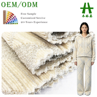 Tissu Jacquard Chenille en Polyester Spandex avec Fil Argenté, Vente Chaude Mulinsen Textile