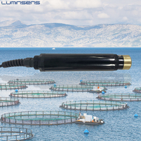 Medidor Óptico 3 en 1 para Acuicultura, Sensor de Oxígeno Disuelto (OD) y Temperatura para Jaulas Marinas, Sistema RAS para Cultivo de Camarones