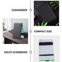 Porta Scorecard da Golf Personalizzato in Pelle PU di Alta Qualità, Resistente, OEM, per Registrare i Punteggio