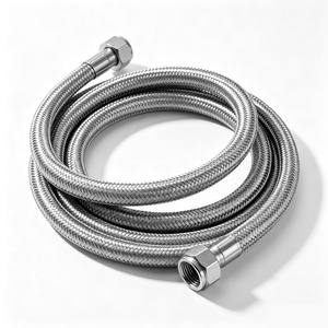 Tuyau tressé en acier inoxydable 304/316, résiste aux températures jusqu'à 400°C, robuste et durable, qualité alimentaire - Product Image 4