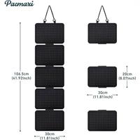 Organisateur mural en toile pour broches, boucles d'oreilles et colliers, présentoir de collection de broches scintillantes