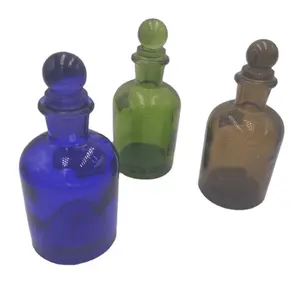 زجاجة عطر فاخرة بتصميم مخصص الأفضل مبيعاً سعة 100 مل زجاجة عطر بموزع من الزجاج المطلي بالألوان