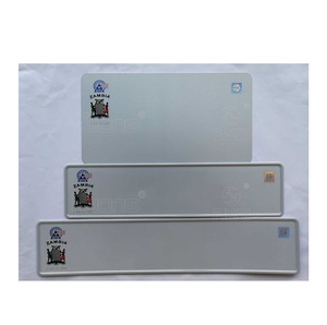 Placas de Matrícula en Blanco para Automóviles del Mercado Zambiano - Product Image 2