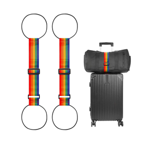 Cinghia <span class=keywords><strong>di</strong></span> <span class=keywords><strong>Fissaggio</strong></span> per Valigia AF20260601 Originale, Elastica e Regolabile in Poliestere, per Viaggi, Taglia L CN - Product Image 2