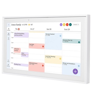 Highly Recommended 2024 INSOVISION Professional Smart Square Custom Wood Digital Frame with Video & Wi-Fi 15.6" Photo Display - Product Image 1