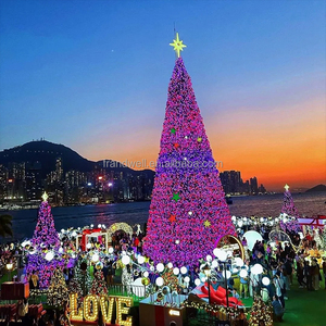 Christmas <strong>Tree</strong> with <strong>Led</strong> <strong>Lights</strong> 10m 20m Christmas <strong>Tree</strong> for Holiday Events Decoration - Product Image 3