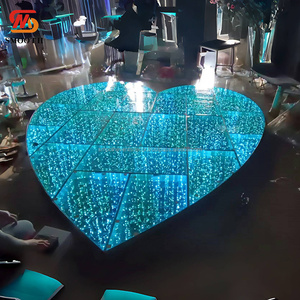 Decoración de Fiesta SMOOTH, Lámpara LED en Forma de Corazón para Escenario, Iluminación Brillante para Bodas - Product Image 1
