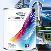 Pintura para Automóviles 2K Color Masterbatch, Pintura de Alto Brillo y Fuerte Adhesión para Reparación de Automóviles, Negro y Más de 1000 Colores