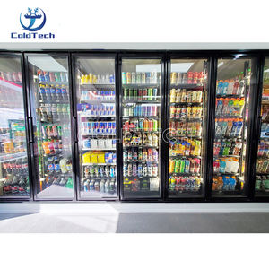 Refrigerador/congelador/refrigerador de pie con certificado NSF y ETC, cámara frigorífica con puerta de vidrio de exhibición para tienda de <span class=keywords><strong>cuevas</strong></span> de cerveza en los EE. UU. - Product Image 3