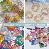 Résine époxy UV AINIKA de haute qualité, type dur, 60g-500g, avec fonction de collage pour la fabrication d'objets artisanaux en résine