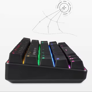 Clavier mécanique sans fil Bluetooth XINMENG RF68 RGB à interrupteurs bleus pour tablette et jeux - Offre Spéciale - Product Image 3