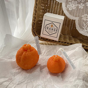 Bougie parfumée à <span class=keywords><strong>la</strong></span> cire De Soja, accessoires Photo de décoration De maison, Souvenir citron, lige, Orange, fromage - Product Image 6