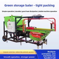 Machine combinée enrouleuse et ensacheuse de balles rondes pour ensilage et foin