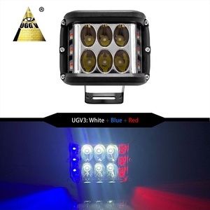 Barre lumineuse LED RGB tout-terrain haute luminosité, faisceau multicolore, étanche, 12V 24V pour 4x4, SUV, camion, VTT, UTV - Product Image 4