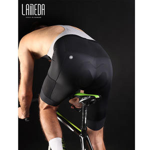 <span class=keywords><strong>Pantaloncini</strong></span> <span class=keywords><strong>da</strong></span> ciclismo <span class=keywords><strong>imbottiti</strong></span> <span class=keywords><strong>da</strong></span> uomo in tessuto traspirante con Design a marchio LAMEDA S-3XL - Product Image 3