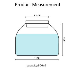 Vase <span class=keywords><strong>en</strong></span> verre borosilicate de haute qualité, résistant à la chaleur, <span class=keywords><strong>pot</strong></span> hydroponique avec couvercle <span class=keywords><strong>en</strong></span> liège pour la décoration intérieure et les cadeaux (vente <span class=keywords><strong>en</strong></span> gros) - Product Image 6