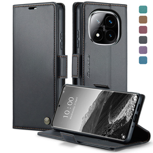 Porte-cartes en cuir magnétique à rabat pour Redmi Note 14 Pro Plus + 5G <span class=keywords><strong>4G</strong></span> étui avec protection RFID antichoc Funda - Product Image 6