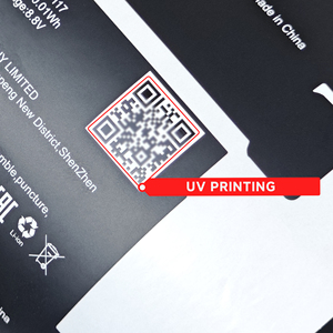 Logotipo De Impressão Personalizada Folha Adesiva Etiqueta De Segurança Retangular De Prata Personalizada Etiqueta Elétrica Logotipo Caso Do Computador Etiqueta De Bateria - Product Image 4