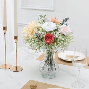 Flor Artificial de Tacto Real, Gypsophila de PVC de Alta Calidad para Decoraciones de Hogar y Bodas, Flores Simuladas - Product Image 3