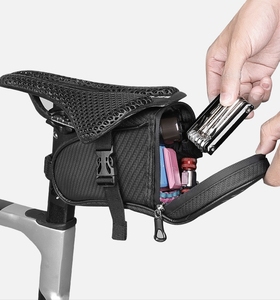 <span class=keywords><strong>Sacoche</strong></span> de selle de vélo, <span class=keywords><strong>sacoche</strong></span> arrière pour vélo de montagne et de route, <span class=keywords><strong>mini</strong></span> trousse à outils portable, <span class=keywords><strong>sacoche</strong></span> de selle pour le cyclisme, équipement de vélo - Product Image 3