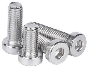 Tornillo de Fijación DIN34827 18 8 304 de Acero Inoxidable A2 70, Sin Cabeza, Punta Plana, M4 X, con Extremo Plano - Product Image 1