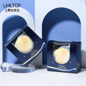 Lmltop <b>Flocked</b> <b>Powder</b> Puff Set 3 Pack Round Teardrop Shape For Loose <b>Powder</b> Makeup Application SY217 - Product Image 1