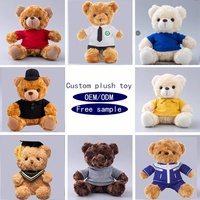 Vêtements pour poupées en peluche OEM/ODM personnalisés 10-20CM : Ensemble T-shirt, Gilet et Pull pour Accessoires de Jouets en Peluche, Vente en Gros, Cadeaux DIY