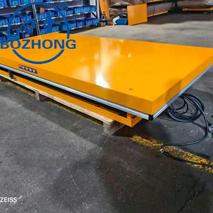 Plataforma Elevadora de Tijera Eléctrica Hidráulica Bozhong, Capacidad de Carga de 500 kg, Modelo HT200-300, Altura de Elevación de 0.5-10 m para Almacén - Product Image 4