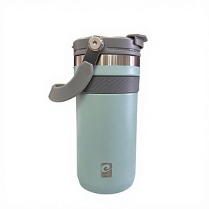 Mug isotherme en acier inoxydable de 550 ml pour voiture, isolation thermique de plus de 24h, compatible eau bouillante, gobelet de voyage portable avec couvercle - Product Image 1