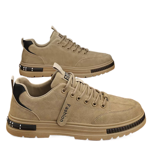 Zapatos Casuales de Trabajo Cómodos en Oferta de Fábrica, Mocasines Retro, Zapatos Deportivos de Baloncesto con Bordado de PU - Product Image 1