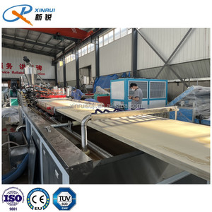<span class=keywords><strong>PVC</strong></span> WPC Bảng điều khiển cửa máy WPC rỗng bảng cửa khung cửa máy đùn dây chuyền sản xuất - Product Image 5
