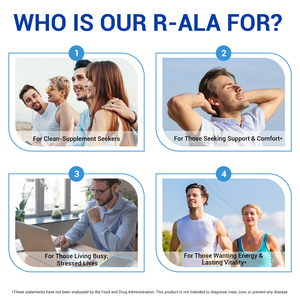 SOLOTREE Soutien Antioxydant Acide R-Alpha Lipoïque en Gélules Souples Soutien Biologique Niveaux d'ALA <span class=keywords><strong>Anti</strong></span>-Âge Acide R-Alpha Lipoïque en Gélules Souples - Product Image 5